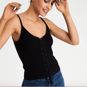 American Eagle Sweater Tank Top